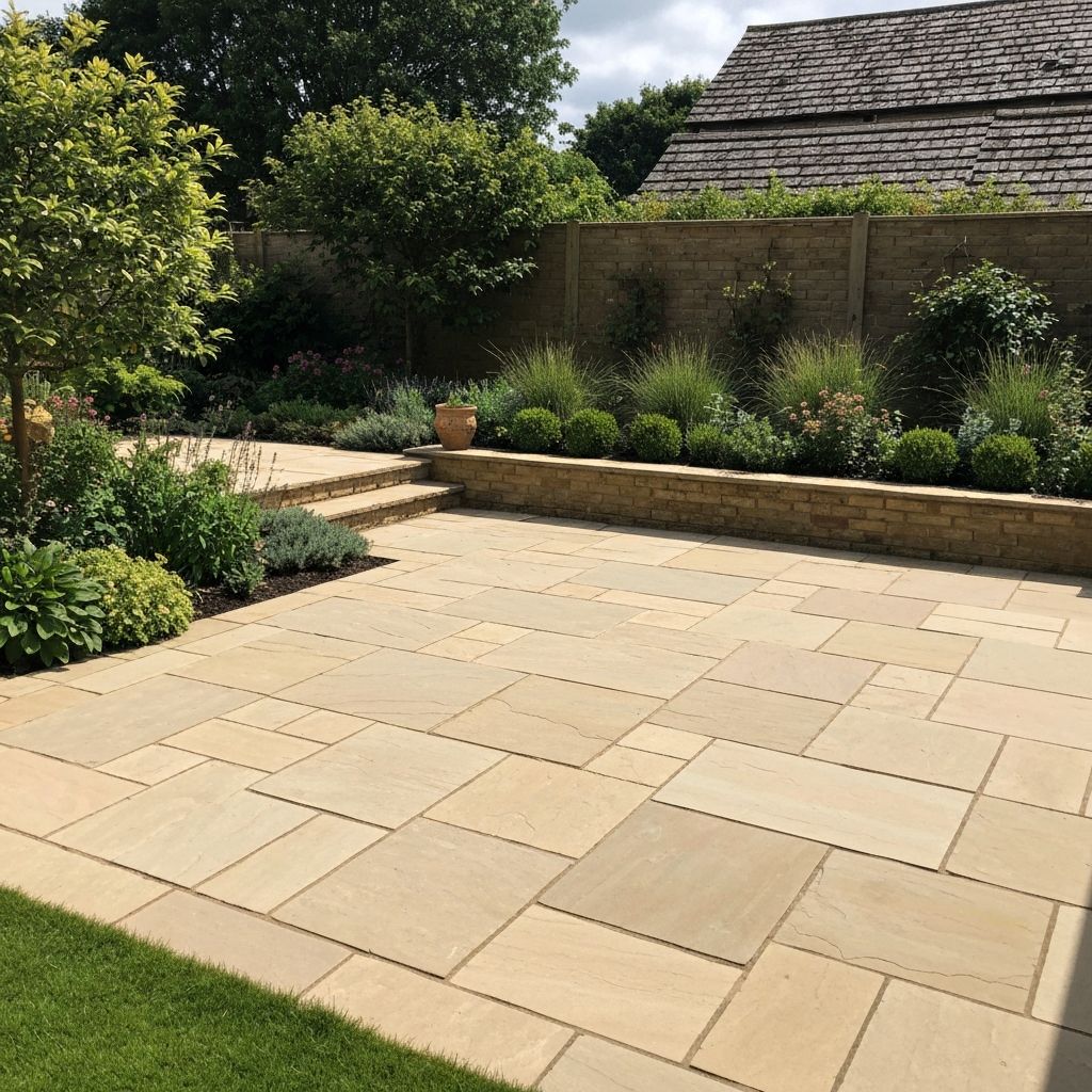 Natural Sandstone Patio